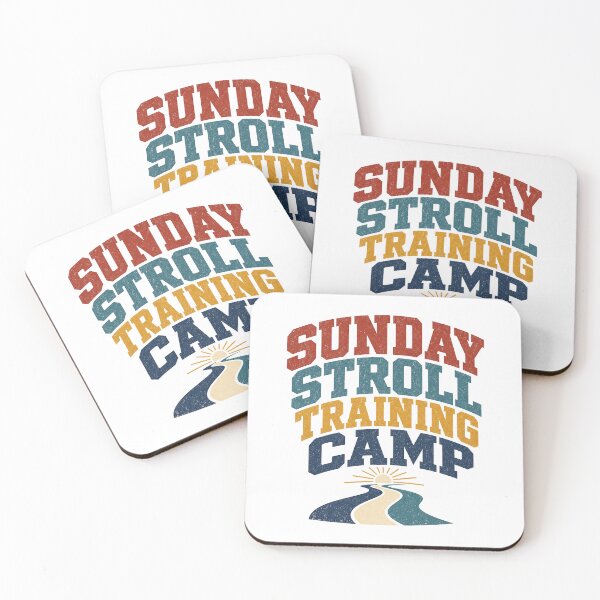 Item preview, Sunday Stroll Training Camp designed and sold by aihrgdesign.