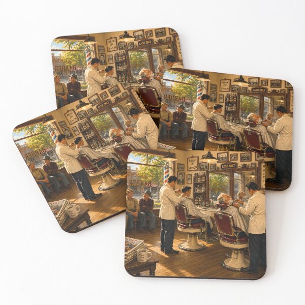 Item preview, Vintage Barbershop  designed and sold by PuzzlingRooster.