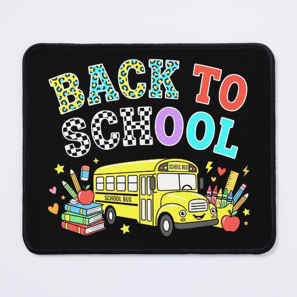 Item preview, Retro Back To School School Bus Teacher Student designed and sold by fawzimorsy.