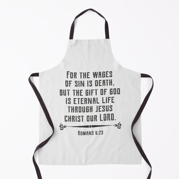 Item preview, Romans 6:23 For The Wages of Sin is Death, But the Gift of God is Eternal Life Through Jesus Christ our Lord designed and sold by Angela Dow.