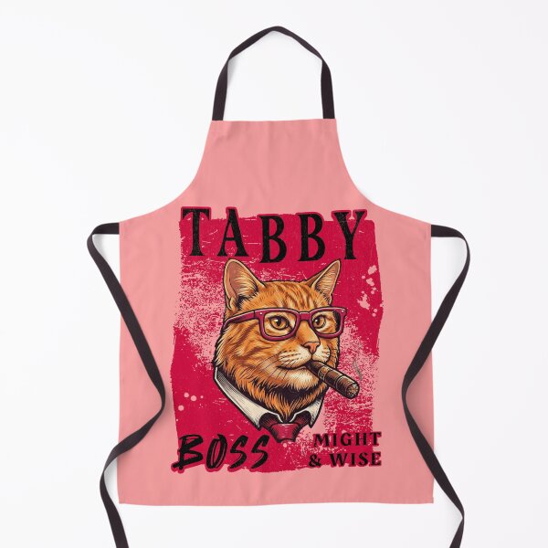 Item preview, Orange Tabby Boss Design – Funny Orange Tabby Cat with Cigar Mafia Style Gift designed and sold by PixelsPaws.