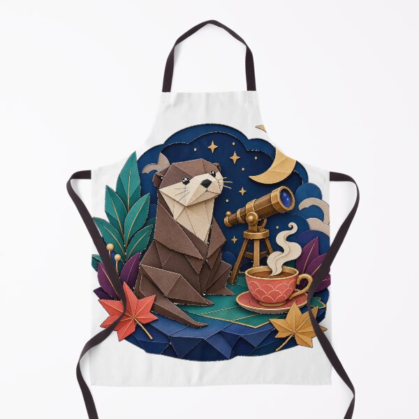 Item preview, Origami Otter Tea Observatory designed and sold by aihrgdesign.