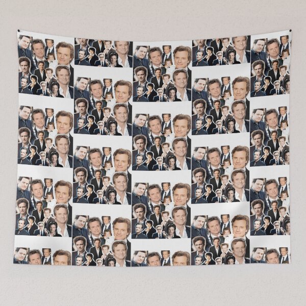 Item preview, A Stylish Collage Celebrating Colin Firth  Perfect For Fans Who Love Timeless Charm Classic Films And A Touch Of Cinematic Nostalgia designed and sold by kopilochoa.