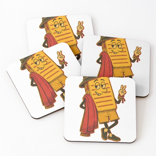 Item preview, Pashmina Panini Vintage Food Wook Mascot designed and sold by Spenceless Designz.