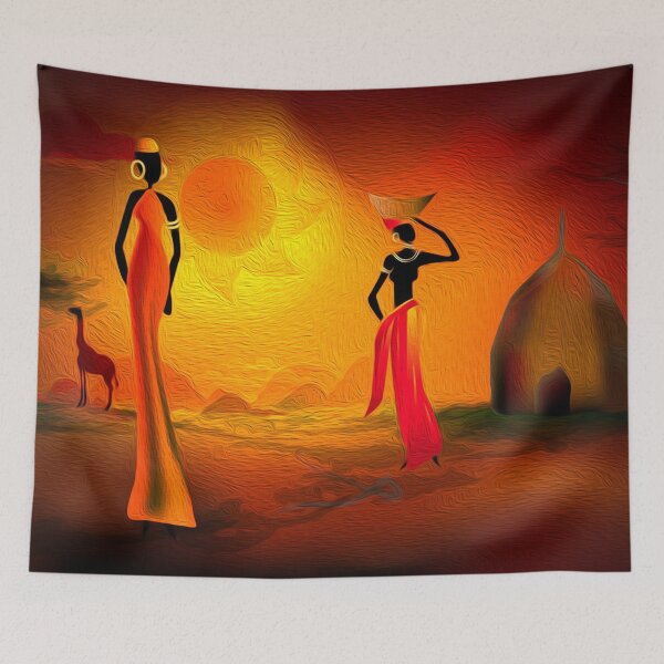 Item preview, AFRICAN  SUMMER  designed and sold by johnnyssandart.