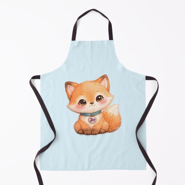 Item preview, Cute Kawaii Haskell Fox designed and sold by Nerd Romance Café.