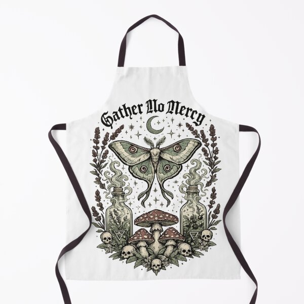 Item preview, Witchy Apothecary Moth Dark Academia Gothic designed and sold by DigitalDream Gallery.