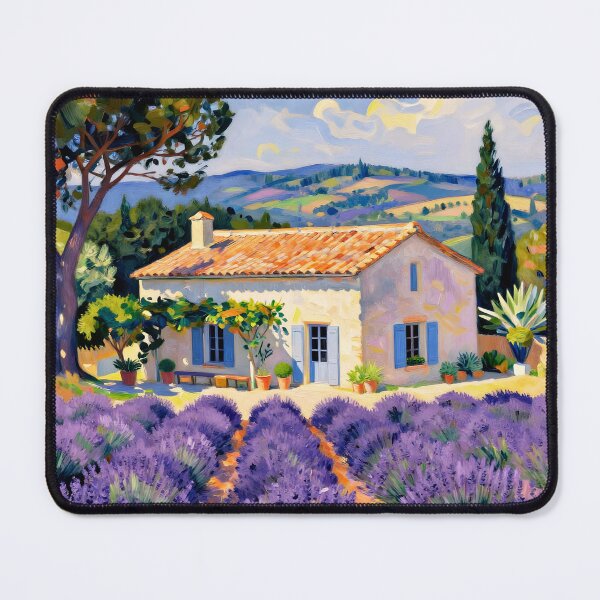 Item preview, Lavender Field Next To A Countryside House designed and sold by ByNicoleSara.