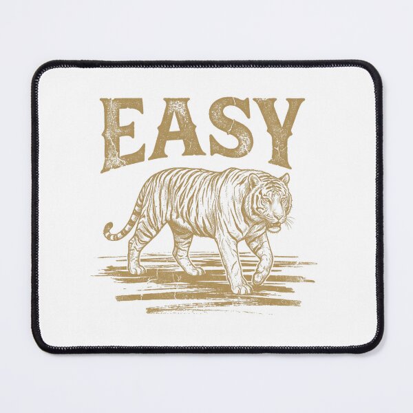 Item preview, Vintage Tiger Art Print - Easy Retro Animal Wall Decor and Minimalist designed and sold by raedattia.