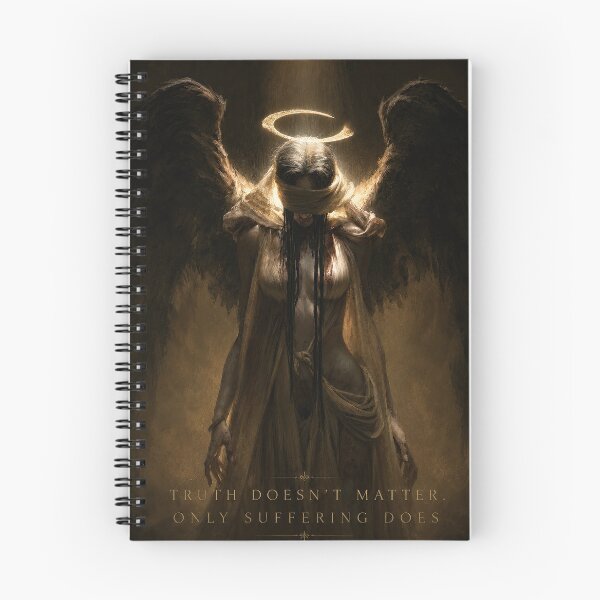 Item preview, Truth Doesn't Matter. Only Suffering Does | Dark Occult Gothic Art designed and sold by obstinator.