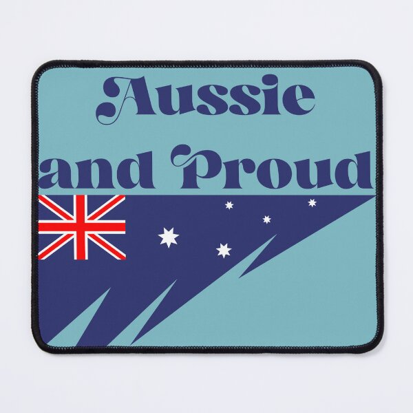 Item preview, Aussie and Proud Flag designed and sold by Dimensionality.