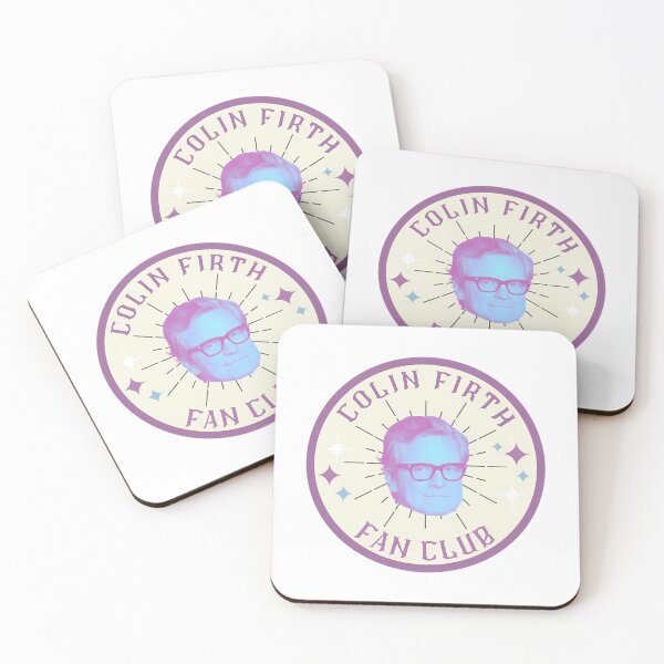 Item preview, Colin Firth Fan Club Badge designed and sold by kopilochoa.