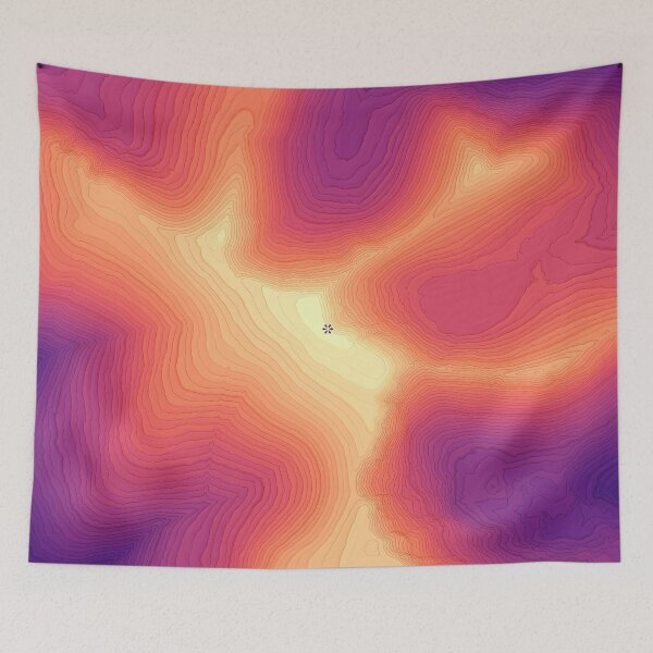 Item preview, Helvellyn's Colourful Contours (version 1) designed and sold by LazloWoodbine.