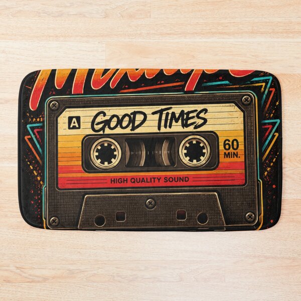 Item preview, retro mixtape shirt designed and sold by PrintYourStyle.