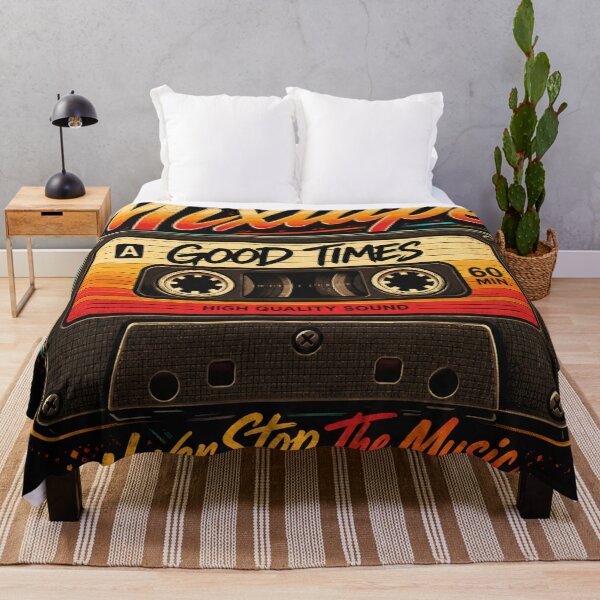 Item preview, retro mixtape shirt designed and sold by PrintYourStyle.