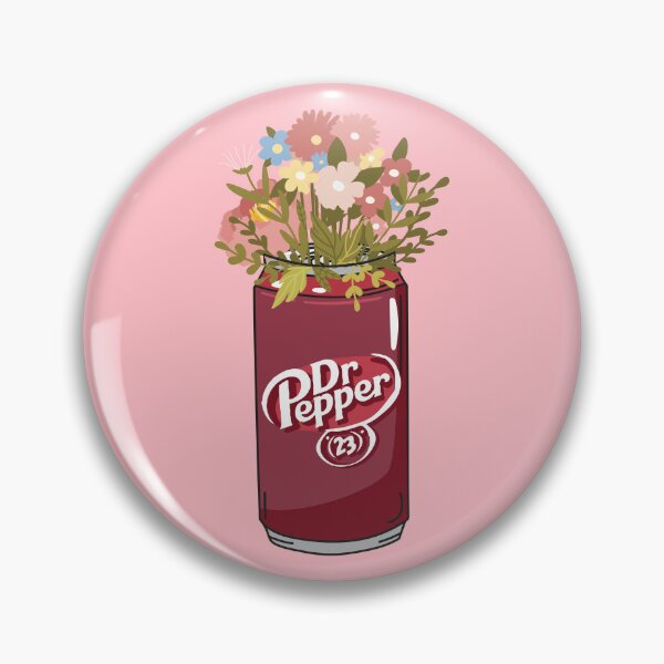 Item preview, Dr. Pepper. Red Soda With Flowers. designed and sold by CoCoArt-Ua.