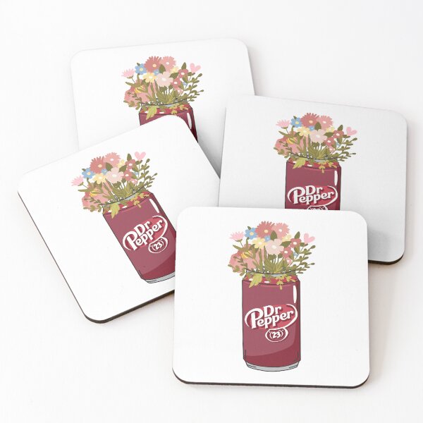 Item preview, Dr. Pepper. Red Soda With Flowers. designed and sold by CoCoArt-Ua.