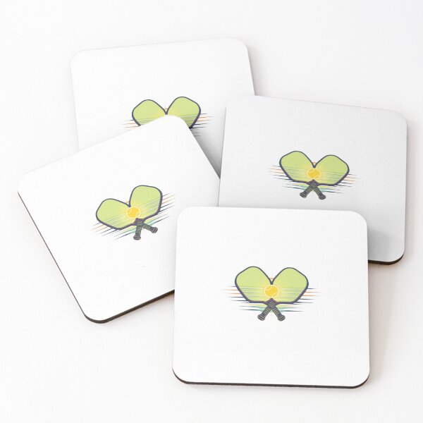 Item preview, Retro Pickleball Paddles Vintage Sunburst Graphic designed and sold by ByKayaPrints.