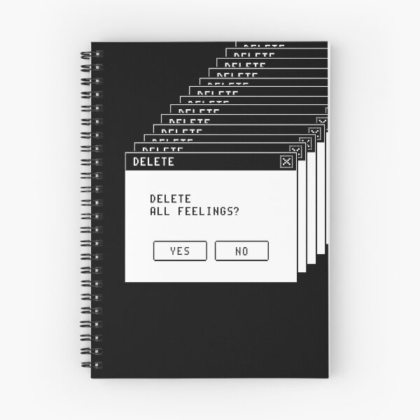 Item preview, Delete All Feelings Window Error Popup designed and sold by HexRelic.