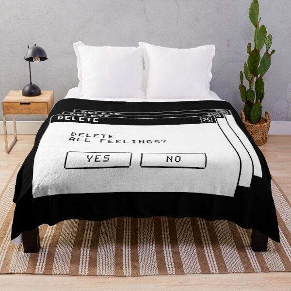 Item preview, Delete All Feelings Window Error Popup designed and sold by HexRelic.