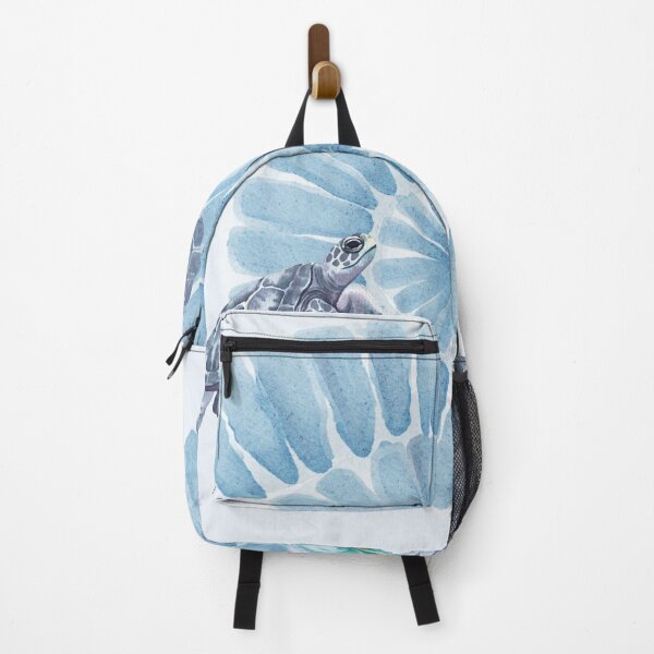 Item preview, Coastal Disco Sea Turtle Watercolor | Blue Citrus & Beach Aesthetic designed and sold by NOUURRRR.