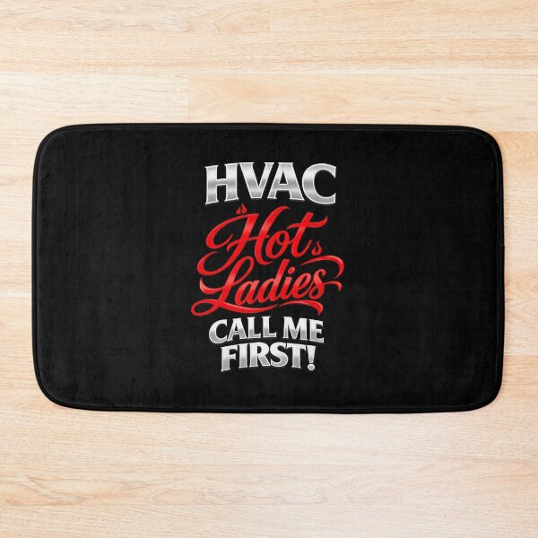 Item preview, HVAC Hot Ladies Technician Humor Design designed and sold by FrozenHeat97.