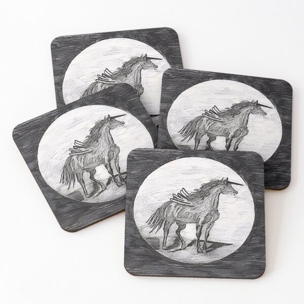 Item preview, She in The Winged Horse designed and sold by pinkyjainpan.