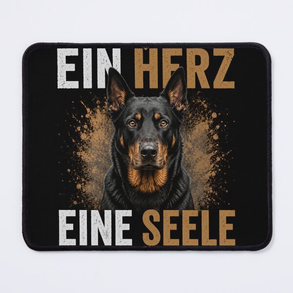 Item preview, Beauceron – One Heart, One Soul | French Shepherd Dog designed and sold by ShirtGuyBlue.