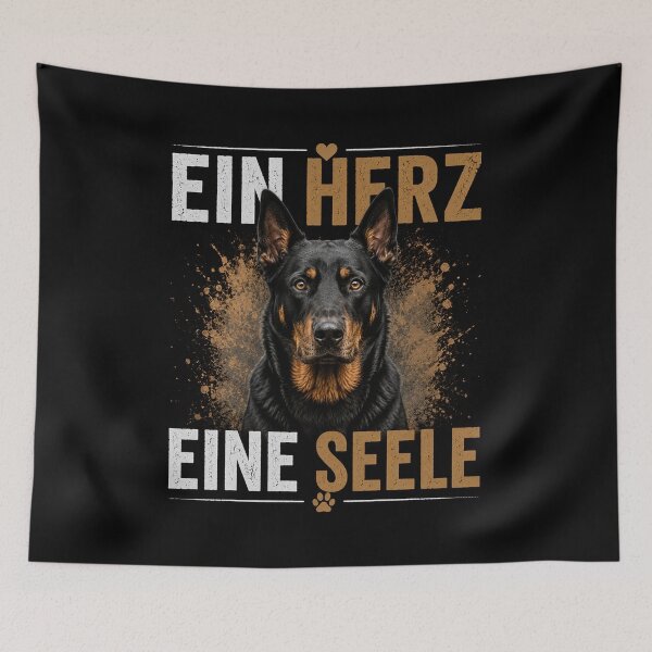 Item preview, Beauceron – One Heart, One Soul | French Shepherd Dog designed and sold by ShirtGuyBlue.