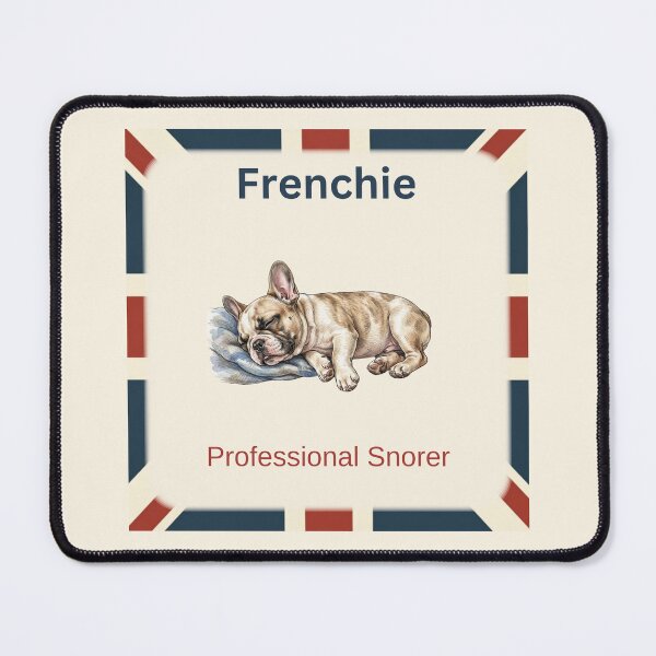 Item preview, Frenchie Classic Edition Funny British Dog Gift – Professional Snorer designed and sold by BritPetBoutique.