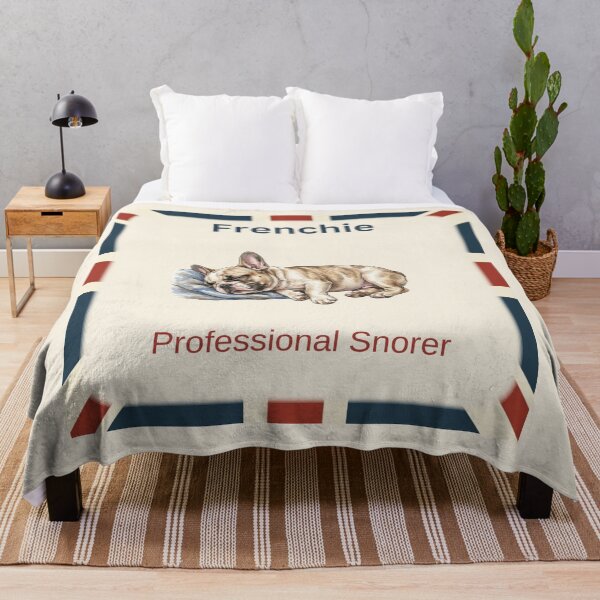 Item preview, Frenchie Classic Edition Funny British Dog Gift – Professional Snorer designed and sold by BritPetBoutique.
