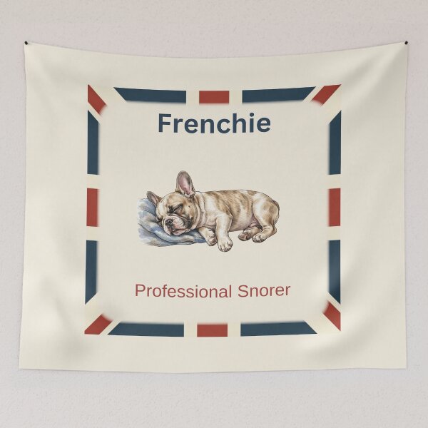 Item preview, Frenchie Classic Edition Funny British Dog Gift – Professional Snorer designed and sold by BritPetBoutique.