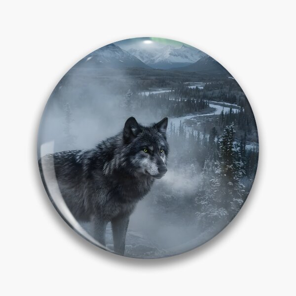 Item preview, The Tundra Basin Wolf designed and sold by tobyheward.