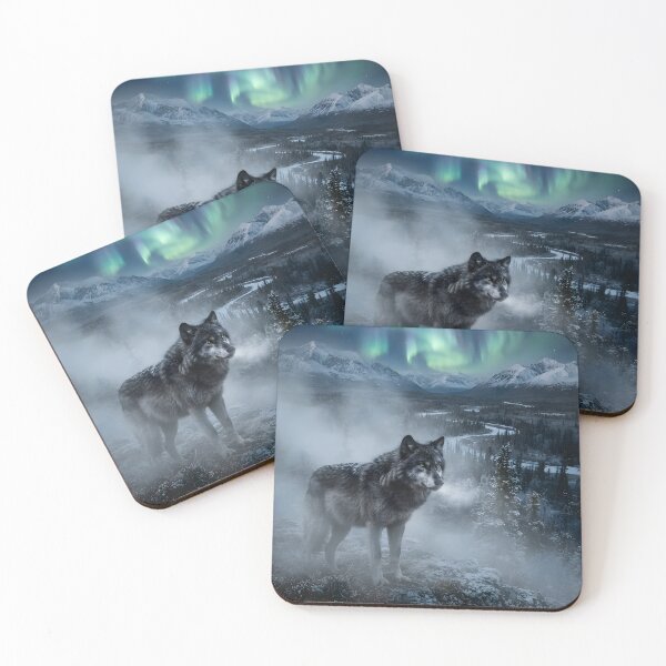 Item preview, The Tundra Basin Wolf designed and sold by tobyheward.