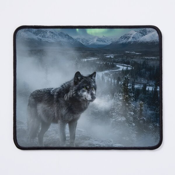 Item preview, The Tundra Basin Wolf designed and sold by tobyheward.