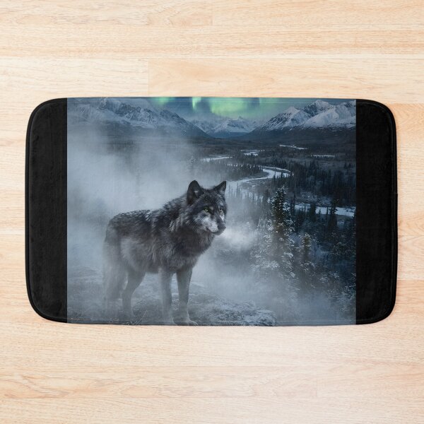 Item preview, The Tundra Basin Wolf designed and sold by tobyheward.