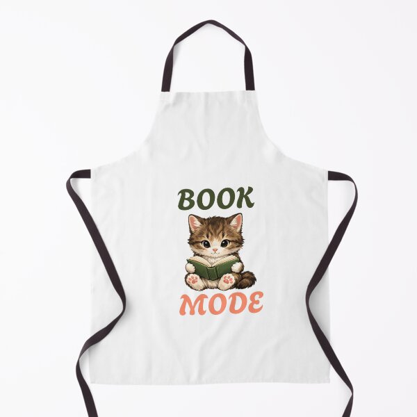 Item preview, BOOD MODE WITH CAT READING A BOOK ART FOR BOOK LOVERS. designed and sold by ZANU creativity.