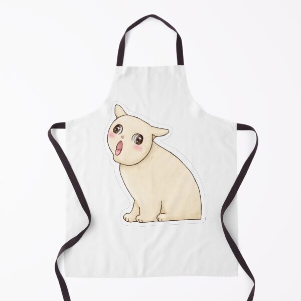 Item preview, Coughing Cat Meme - Funny Cute Cat Coughing designed and sold by Neurospicy Trolls.