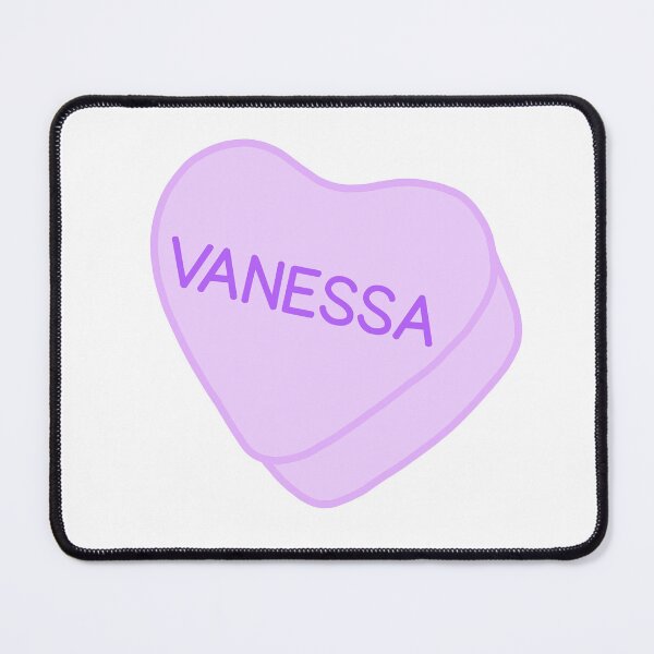 Item preview, Vanessa Name Purple Candy Heart Sweet Heart Cute designed and sold by SlimyFish.