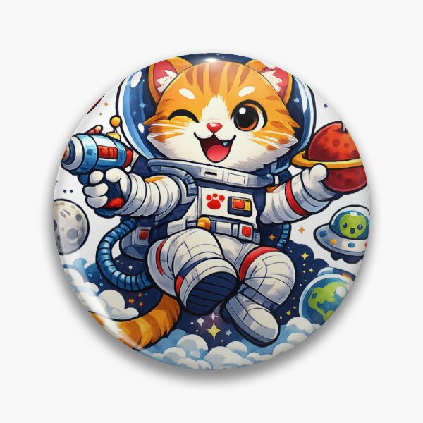 Item preview, space cat designed and sold by alfre266.