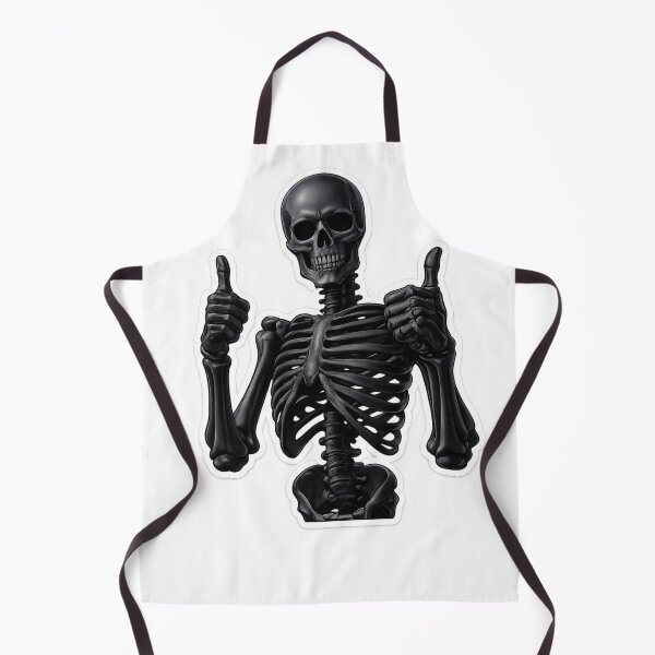 Item preview, Black Skeleton Double Thumbs Up Sticker Main Tag: skeleton designed and sold by ZenOtaku Lab.