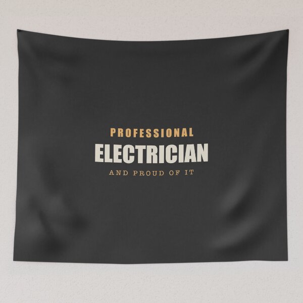 Item preview, Professional Electrician - Electrician designed and sold by RetroThreadWorks.