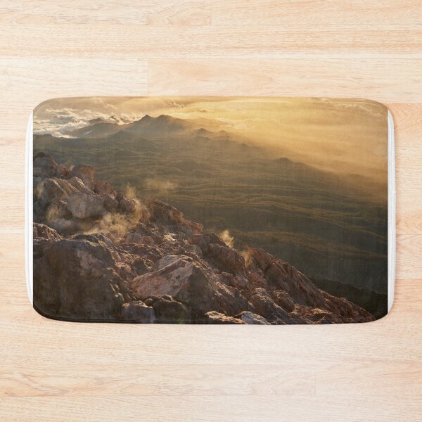 Item preview, Teno mountains and Teide's fumaroles at sunset designed and sold by Imagerisium.