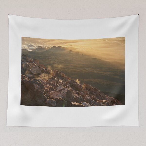 Item preview, Teno mountains and Teide's fumaroles at sunset designed and sold by Imagerisium.