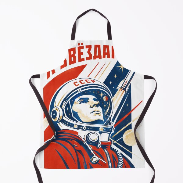 Item preview, Soviet Space Cosmonaut Retro Propaganda designed and sold by DigitalDream Gallery.