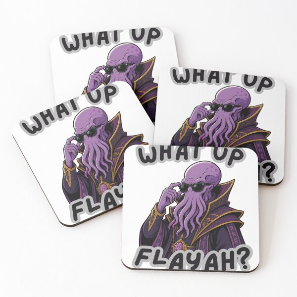 Item preview, What up Flayah for DnD Nerds designed and sold by DelightfullyOdd.