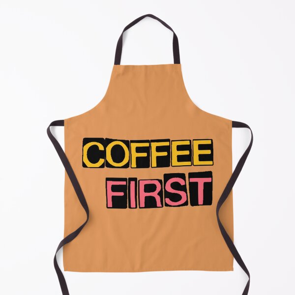 Item preview, Coffee First | Typographic T-Shirt for Coffee Lovers designed and sold by AstronautMerch.