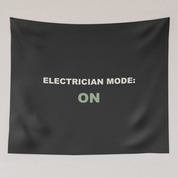 Item preview, Electrician Mode: On - Electrician designed and sold by RetroThreadWorks.