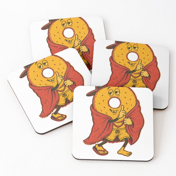 Item preview, Blanket Bagel Vintage Food Wook Mascot designed and sold by Spenceless Designz.