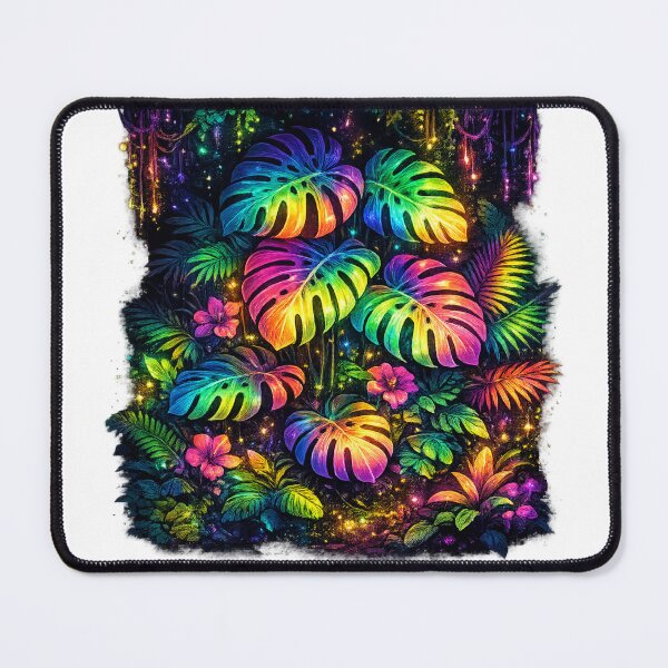 Item preview, Neon Monstera Jungle designed and sold by PeterPunkt.
